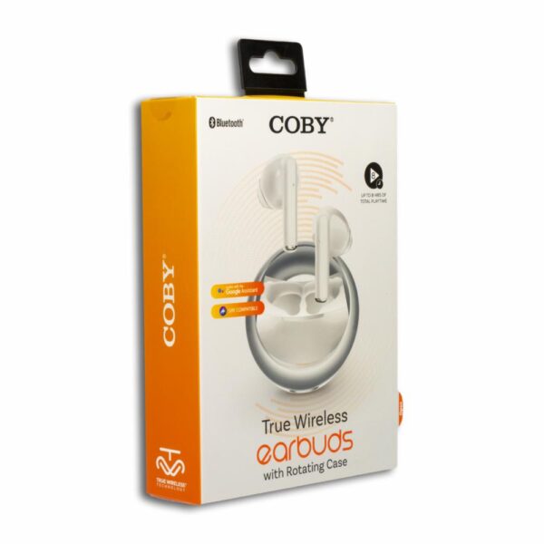 Audífonos Rotación Anillo CETW532WH COBY Bluetooth - Imagen 4