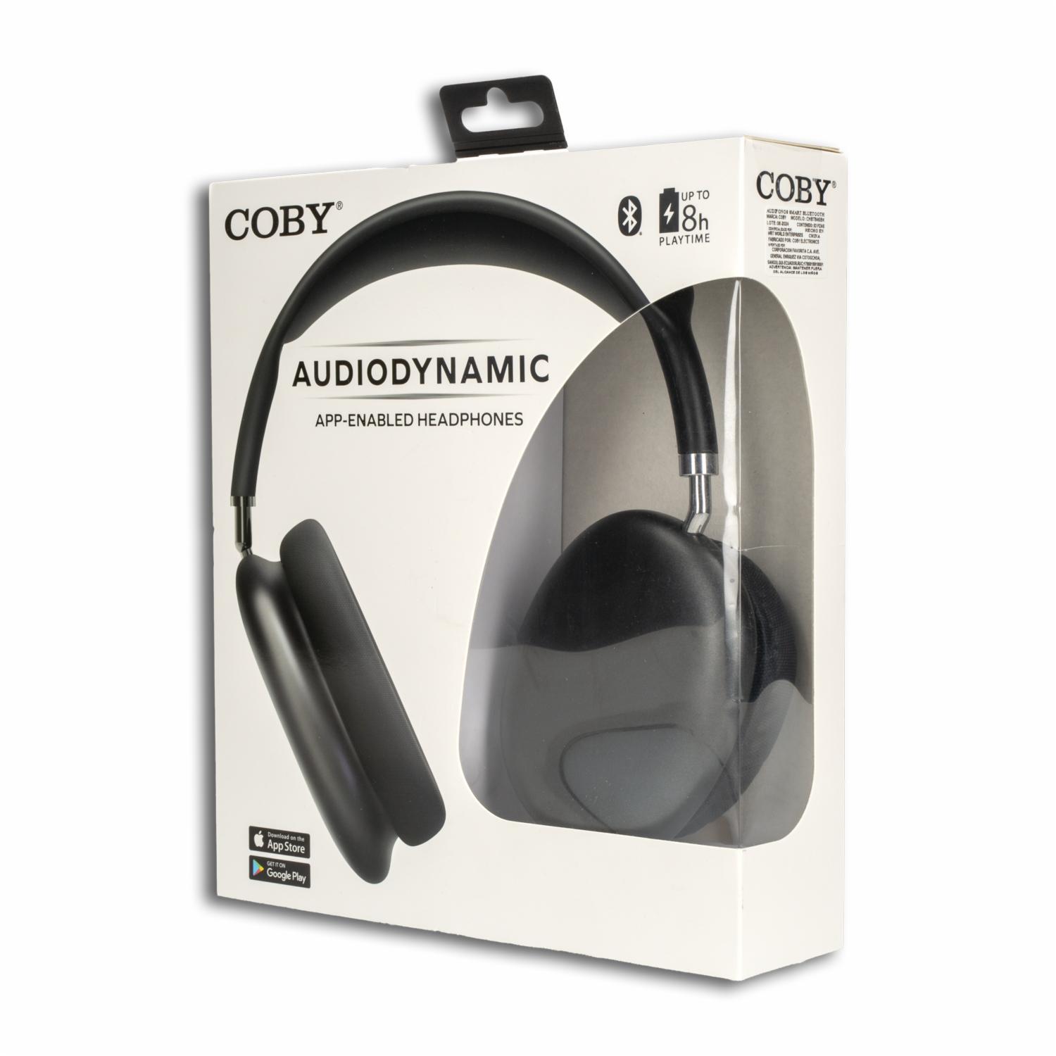 Audífonos Audiodynamic CHBT845BK COBY Bluetooth - Imagen 3