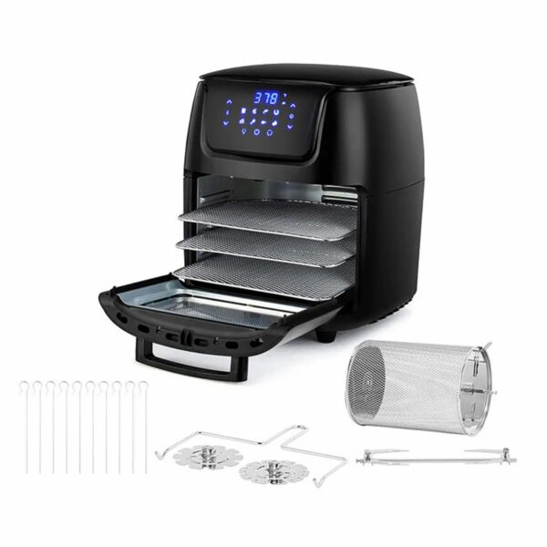 Air Fryer 1700 Watts 3 Digital HH-09202013B HOLSTEIN 12 Litros - Imagen 3
