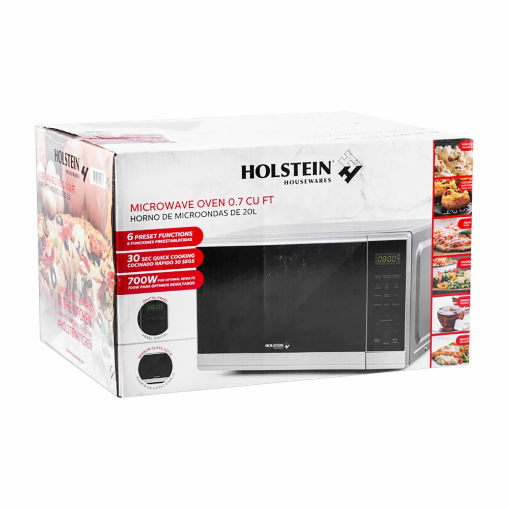 Microondas 700 Watts HH-09234002S HOLSTEIN 20 Litros - Imagen 6