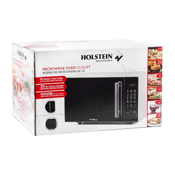 Microondas 1000 Watts HH-09234003S HOLSTEIN 31 Litros - Imagen 6