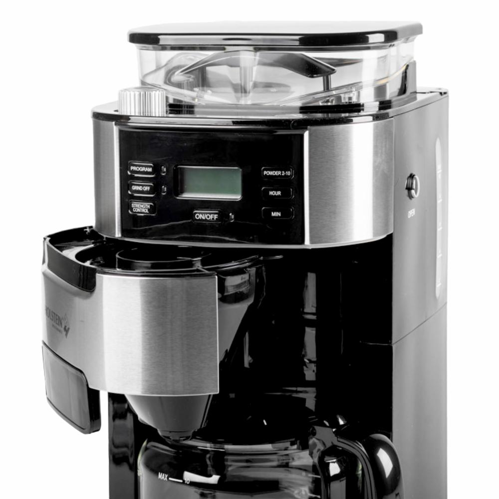 Cafetera Programable Con Molino HH-09101081SS HOLSTEIN 10 Tazas - Imagen 4