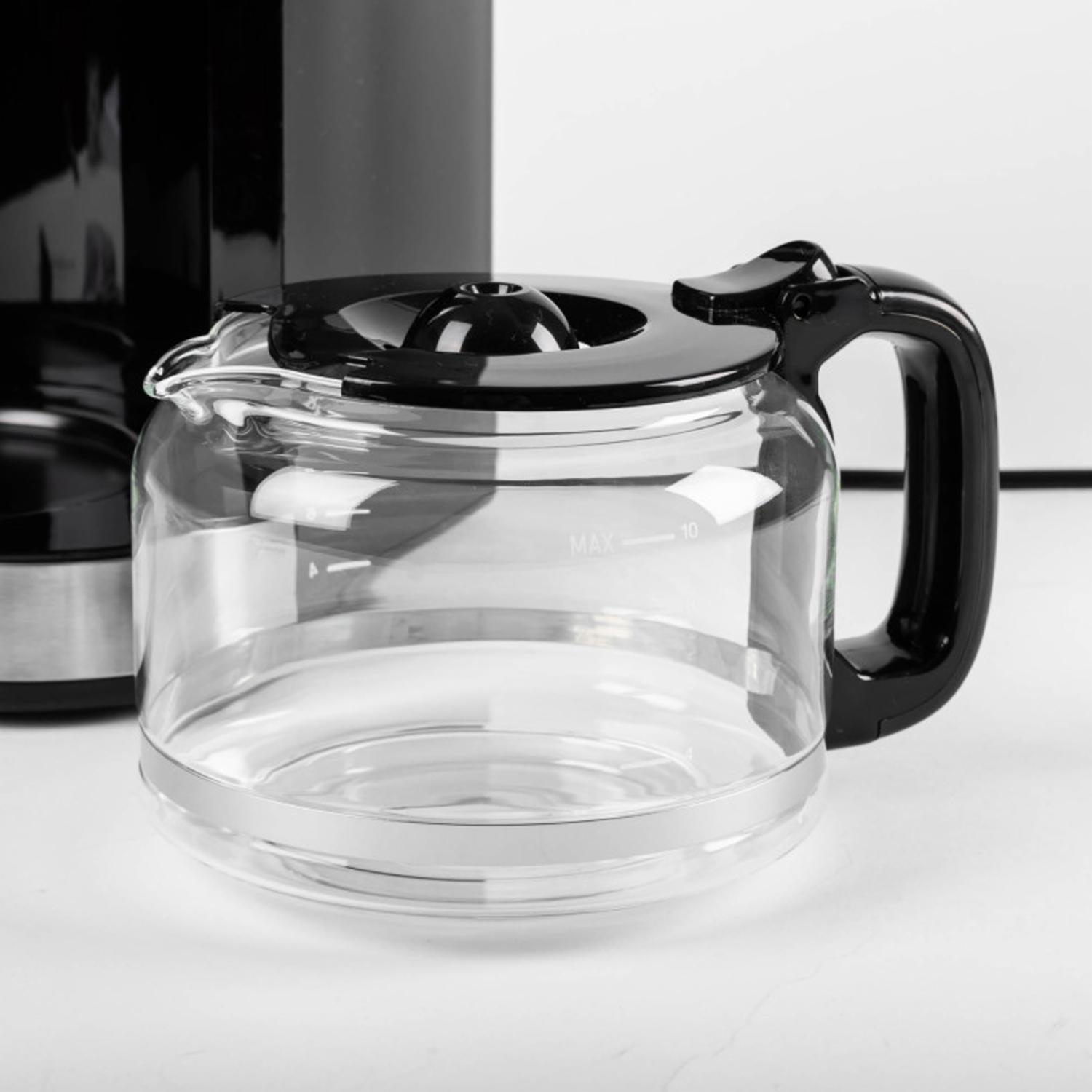 Cafetera Programable Con Molino HH-09101081SS HOLSTEIN 10 Tazas