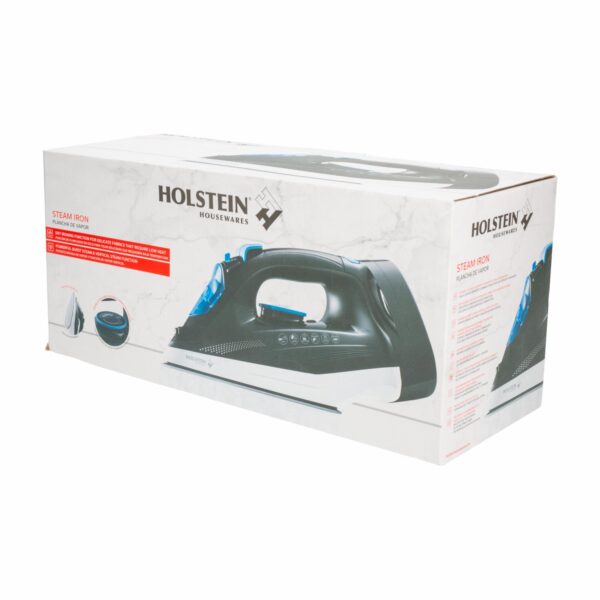 Plancha A Vapor Con Suela Antiadherente HOLSTEIN HH-09235004G - Imagen 2