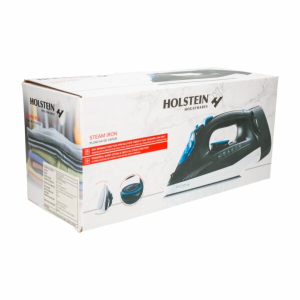Plancha A Vapor Con Suela Antiadherente HOLSTEIN HH-09235004G - Imagen 3
