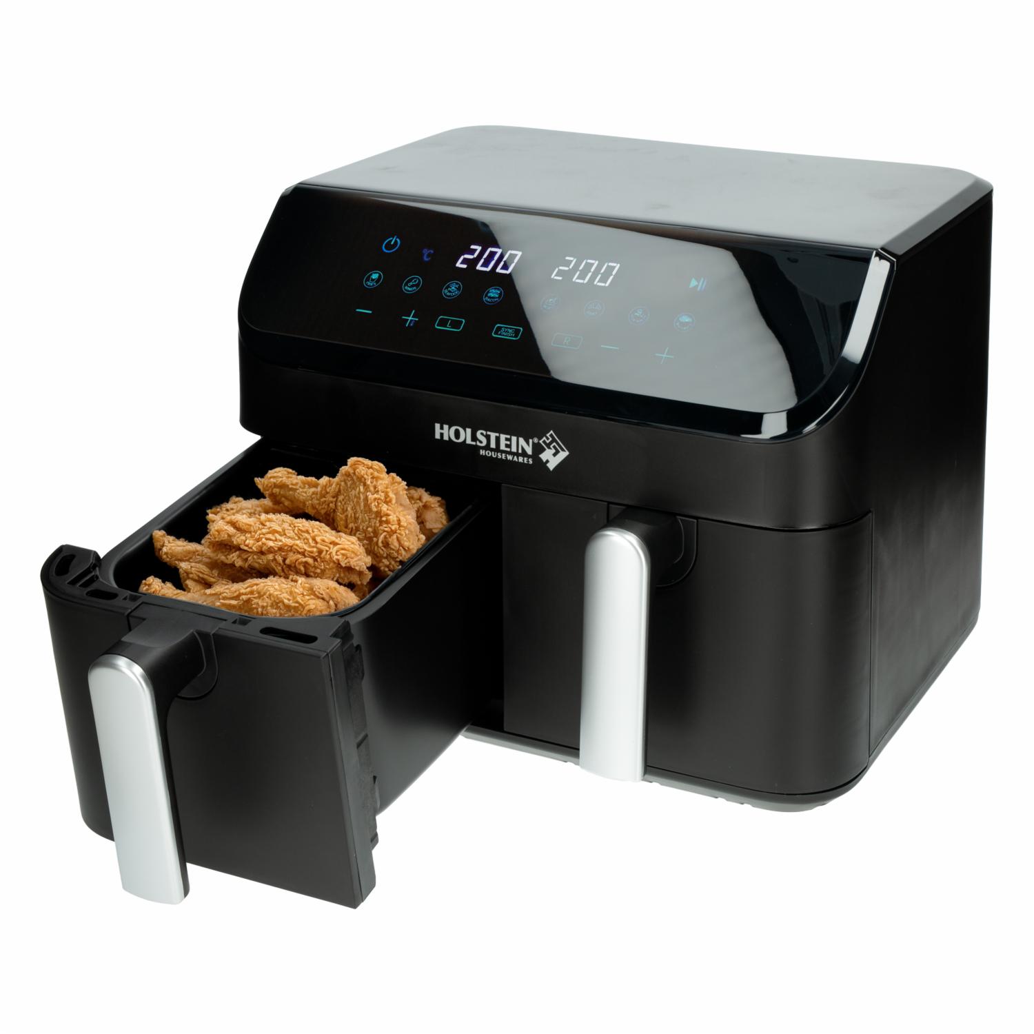 Air Fryer 1500 Watts Digital HH-09202019B HOLSTEIN 9,5 Litros - Imagen 2