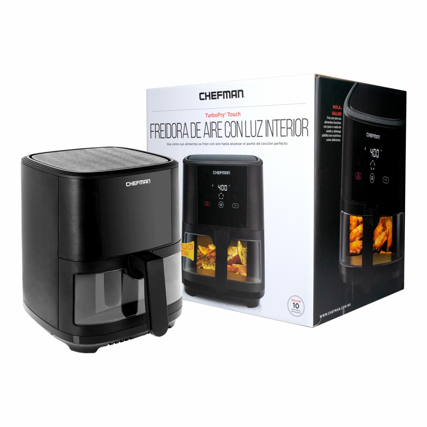 Air Fryer 1300 Watts Digital RJ38-SQPF-5TW-MX CHEFMAN 4,7 Litros - Imagen 7