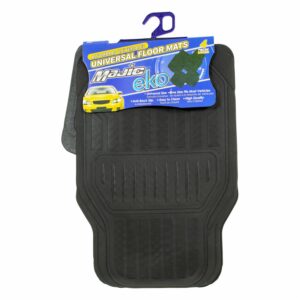 Moquetas Para Auto 4 Piezas Negra MAJIC 1.00u