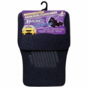 Moquetas Para Auto 4 Piezas Negra MAJIC 1.00u