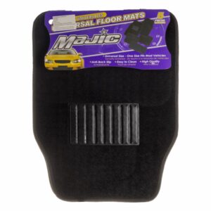Alfombra De Goma 4pcs Negra MAJIC Unidad