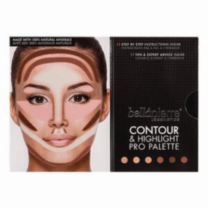 Contorno Facial Paleta De Colores BELLÁPIERRE COSMETICS Unidad