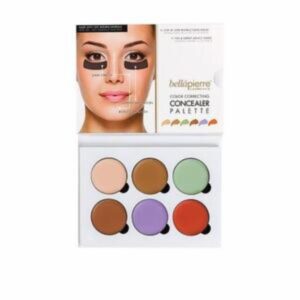 Corrector De Ojeras Paleta BELLAPIERRE COSMETICS Unidad