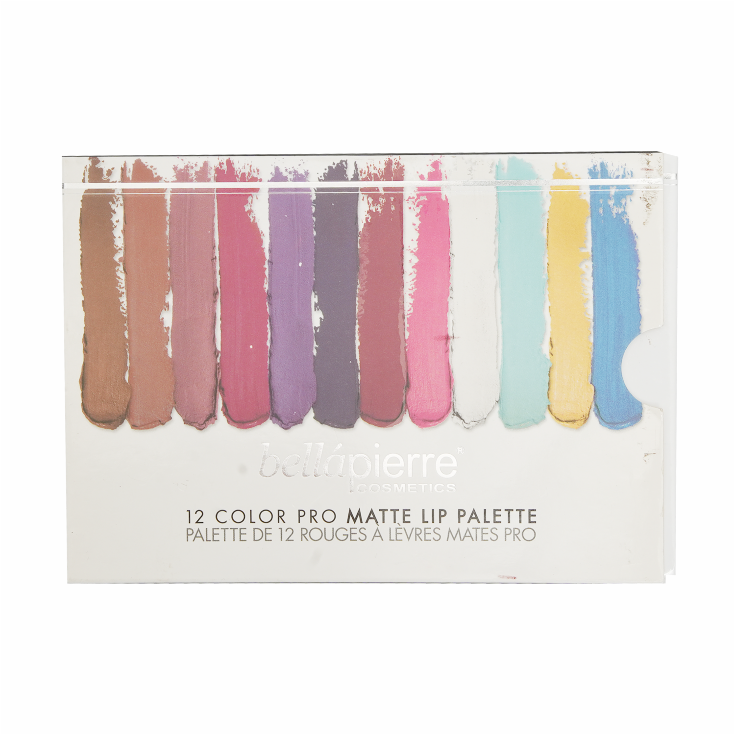 Juego Derm Paleta X12 Labiales Mate BELLÁPIERRE COSMETICS Paquete - Imagen 2