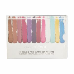 Juego Derm Paleta X12 Labiales Mate BELLÁPIERRE COSMETICS Paquete