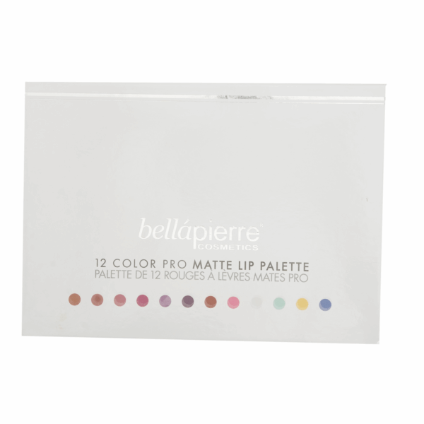 Juego Derm Paleta X12 Labiales Mate BELLÁPIERRE COSMETICS Paquete - Imagen 6