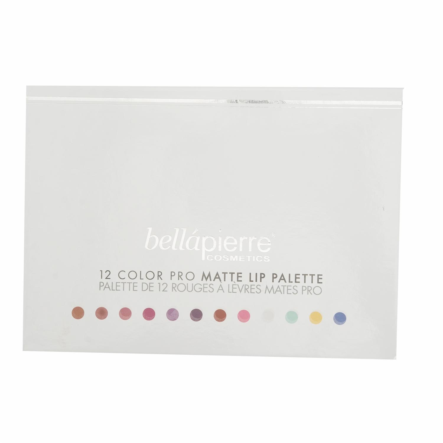 Juego Derm Paleta X12 Labiales Mate BELLÁPIERRE COSMETICS Paquete - Imagen 5