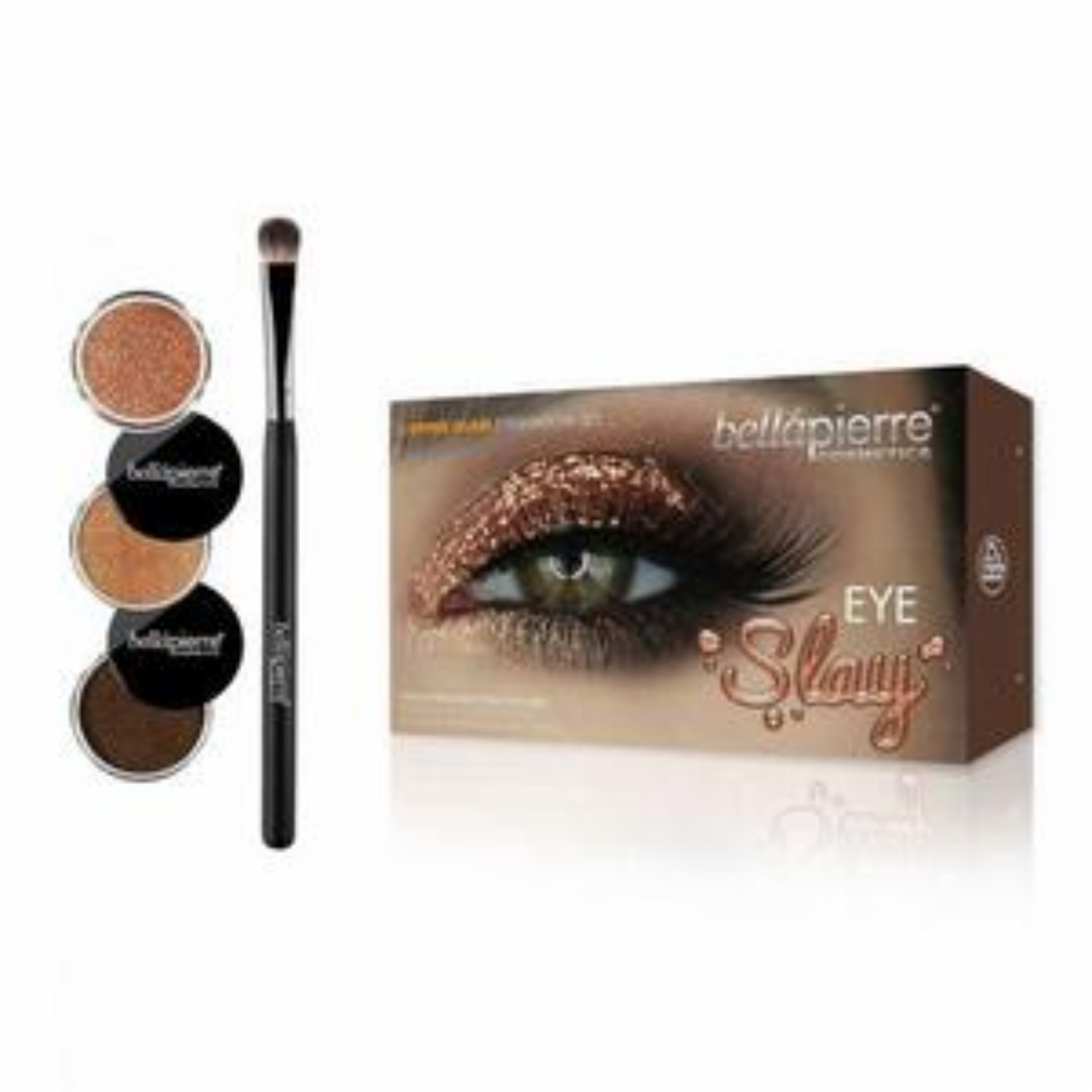 Sombras De Ojos Slay Copper Glam BELLÁPIERRE COSMETICS Unidad - Imagen 2