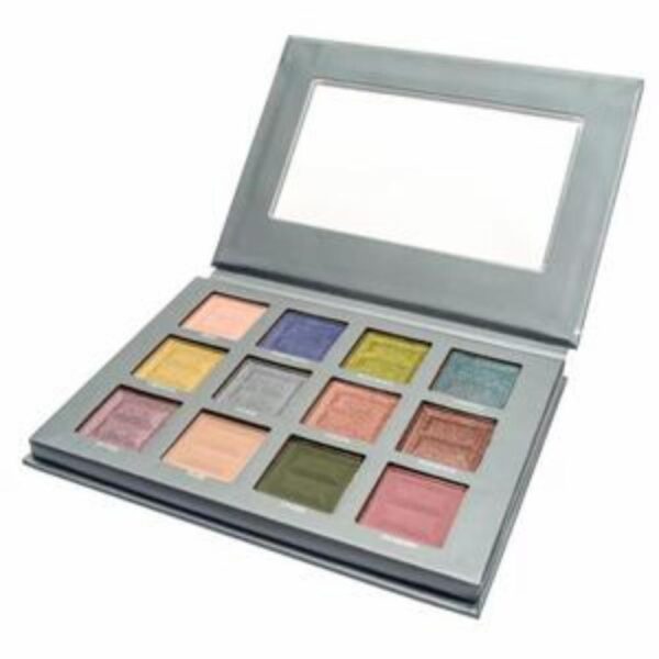 Juego Derm Paleta Sombras X12 Pro Jew BELLAPIERRE COSMETICS Paquete