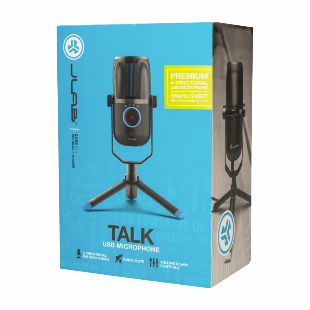 Micrófono Premium MTALKRBLK4 JLAB USB - Imagen 2