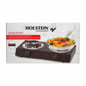 Hornilla Eléctrica Básica HOLSTEIN 2 Quemadores
