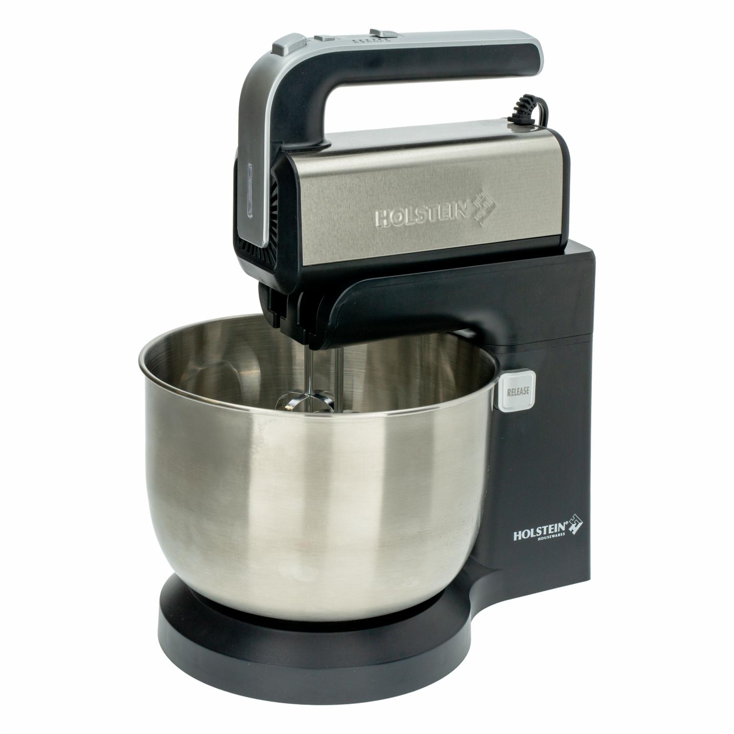 Batidora Manual Con Soporte Y Luz Led Modelo HH-09200003S HOLSTEIN 5 Velocidades - Imagen 2