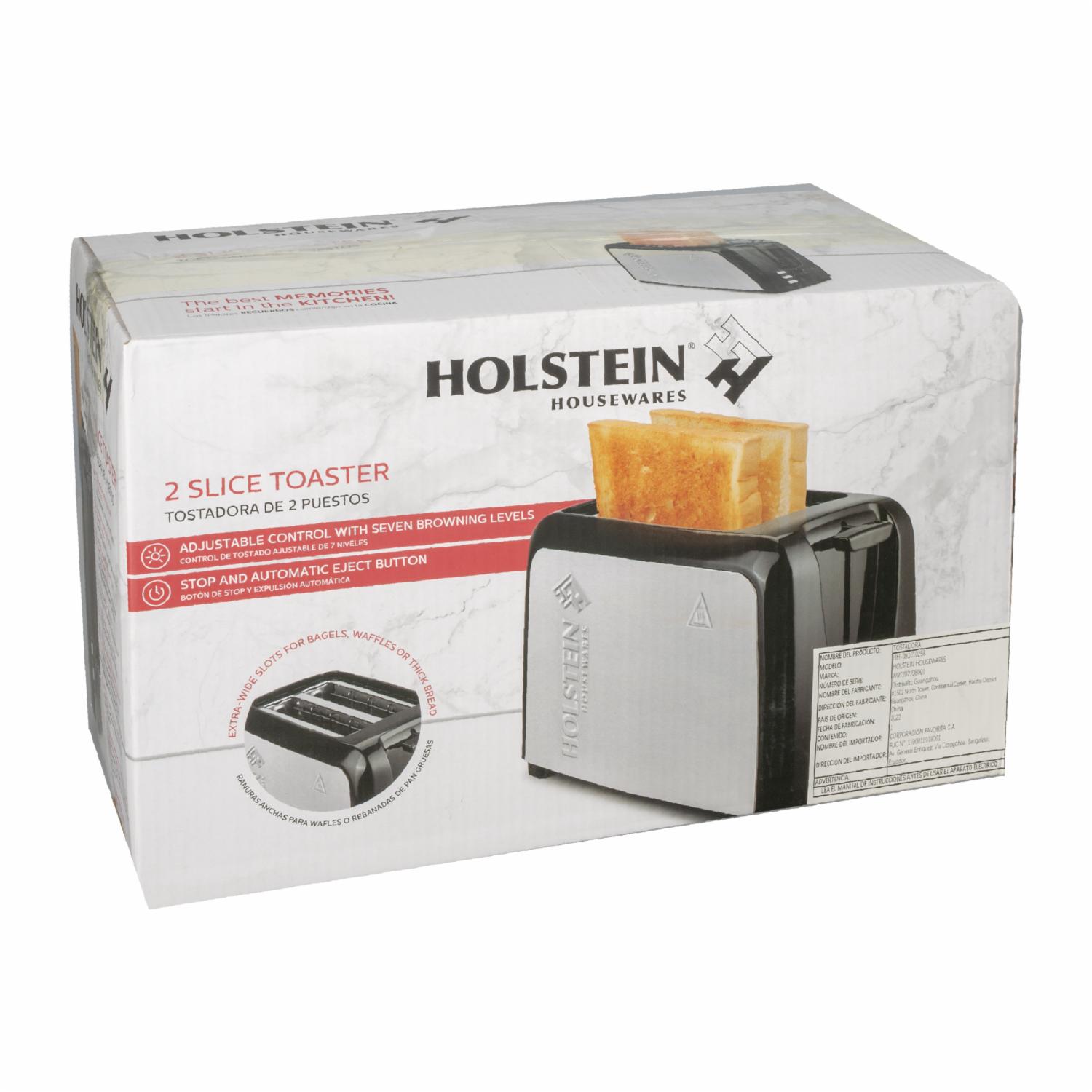 Tostador 2 Rebanadas Modelo: Hh-09101025b HOLSTEIN 110 Watts - Imagen 7
