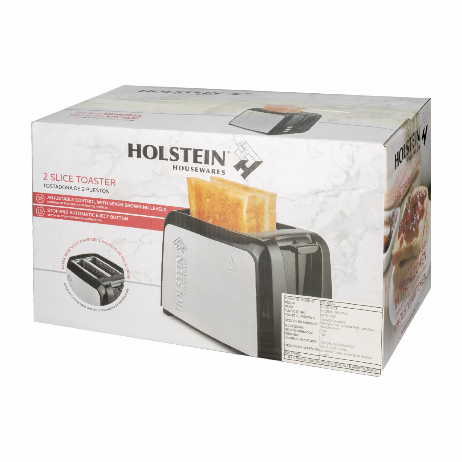 Tostador 2 Rebanadas Modelo: Hh-09101025b HOLSTEIN 110 Watts - Imagen 8