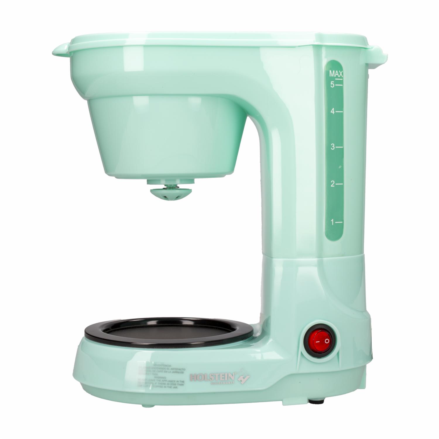 Cafetera Eléctrica Con Sistema Antigoteo HH-0914701I HOLSTEIN 5 Tazas