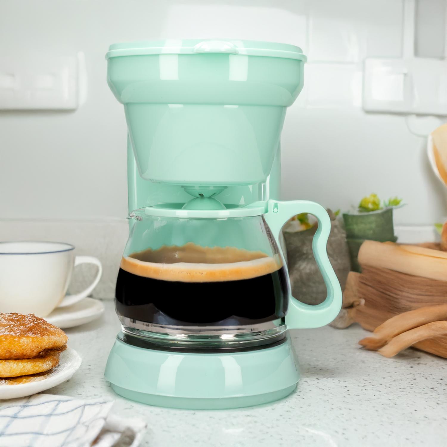 Cafetera Eléctrica Con Sistema Antigoteo HH-0914701I HOLSTEIN 5 Tazas