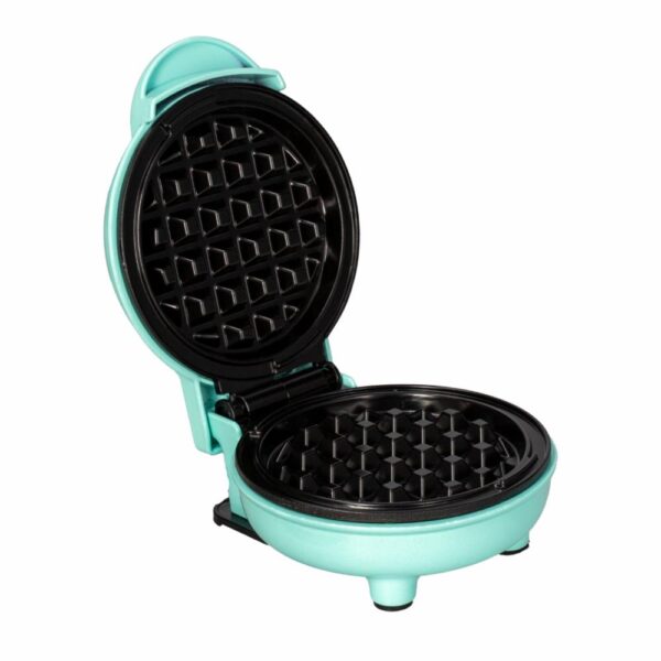 Waflera Electrica Personal Color Menta De 10 Cm Modelo:HH-09125016I HOLSTEIN 350 Watts - Imagen 4