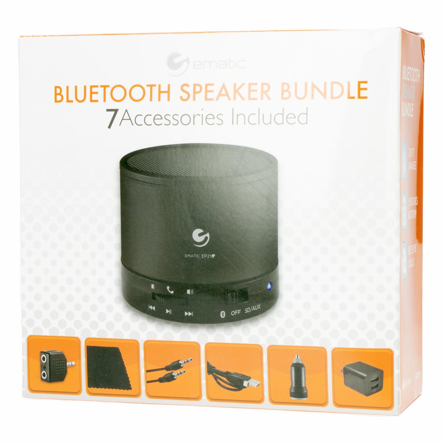 Kit Parlante Portátil Contiene 7 Accesorios EMATIC Negro - Imagen 2