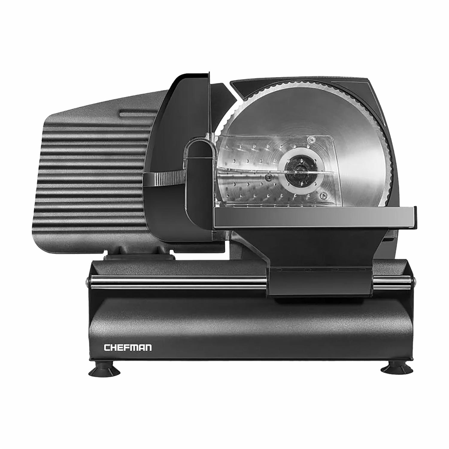 Rebanador Eléctrico De Carne Y Embutidos ModeloRJ49-BLACK-MX CHEFMAN 110 V - Imagen 2