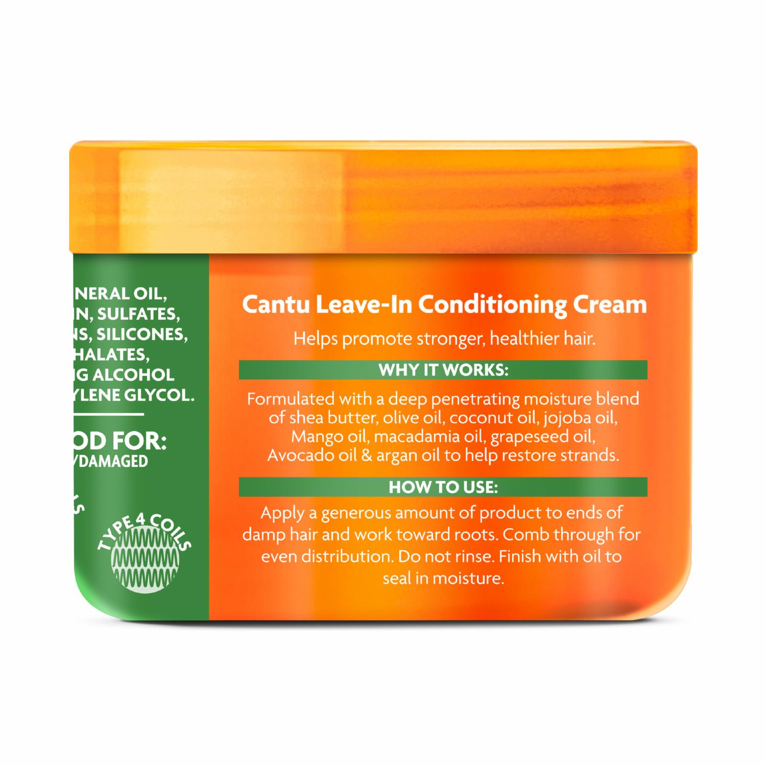 Acondicionador Sin Enjuague Shea Butter CANTU 340 G - Imagen 2