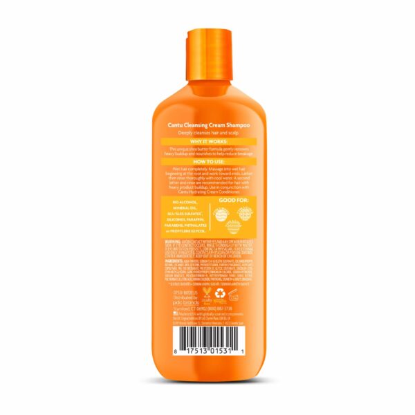 Shampoo De Rizos Shea Butter CANTU 400 Ml - Imagen 3