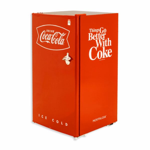Frigobar Rojo Coca Cola CRF32CK NOSTALGIA 92 Litros - Imagen 2