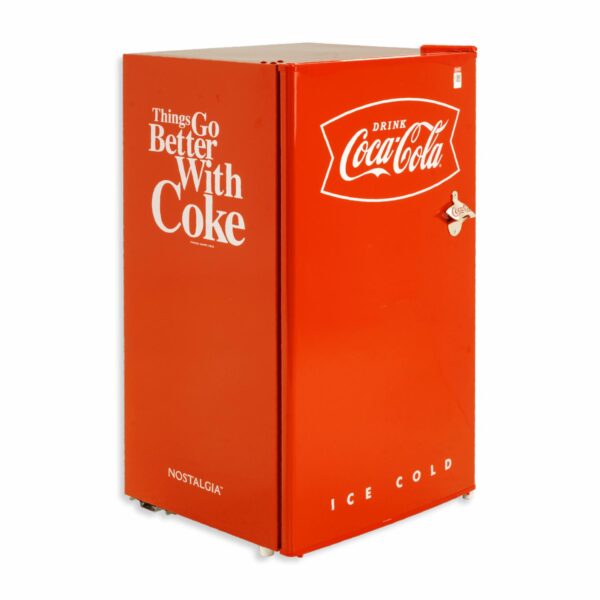 Frigobar Rojo Coca Cola CRF32CK NOSTALGIA 92 Litros - Imagen 3