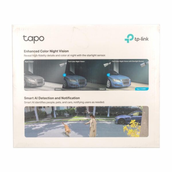 Cámara De Vigilancia Smart C420 S1/2K /Full Color/ Inalámbrica TP-LINK 2K - Imagen 2
