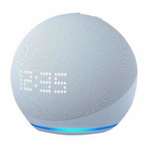 Alexa Echo Dot Clock Cloud Blue AMAZON 5th Generación