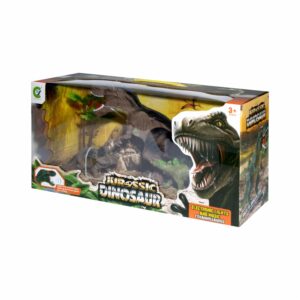 Dinosaurio Con Luz Y Sonido CHUYU TOYS Usa Pilas AA x 3