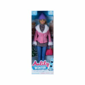 Muñeca Tipo Barbie ANLILY En Invierno