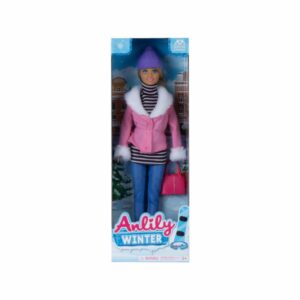 Muñeca De Invierno Tipo Barbie ANLILY Incluye Accesorios