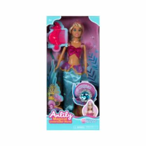 Muñeca Sirena Tipo Barbie ANLILY Incluye Accesorios