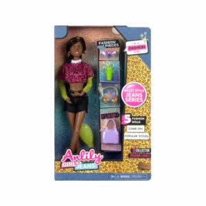 Muñeca Tipo Barbie ANLILY Fashionista