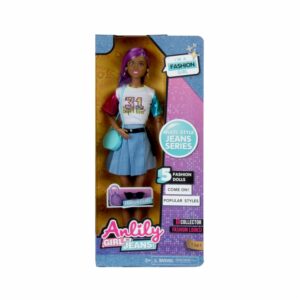 Muñeca Tipo Barbie ANLILY Fashionista