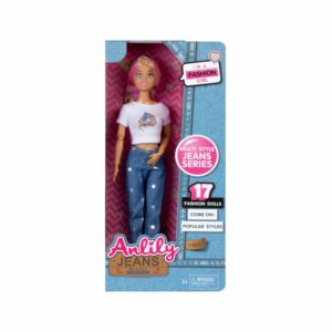 Muñeca Tipo Barbie ANLILY Fashionista