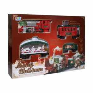 Tren Navideño SHUN FENG LONG TOYS Con Luz Y Sonido