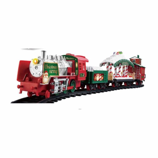 Tren Navideño SHUN FENG LONG TOYS Con Luz Y Sonido - Imagen 2