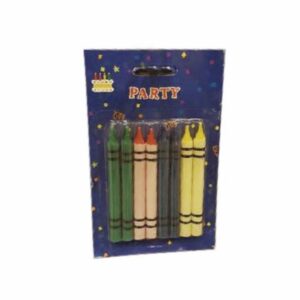 Velas Crayolas MAOMING X 8 Unidades