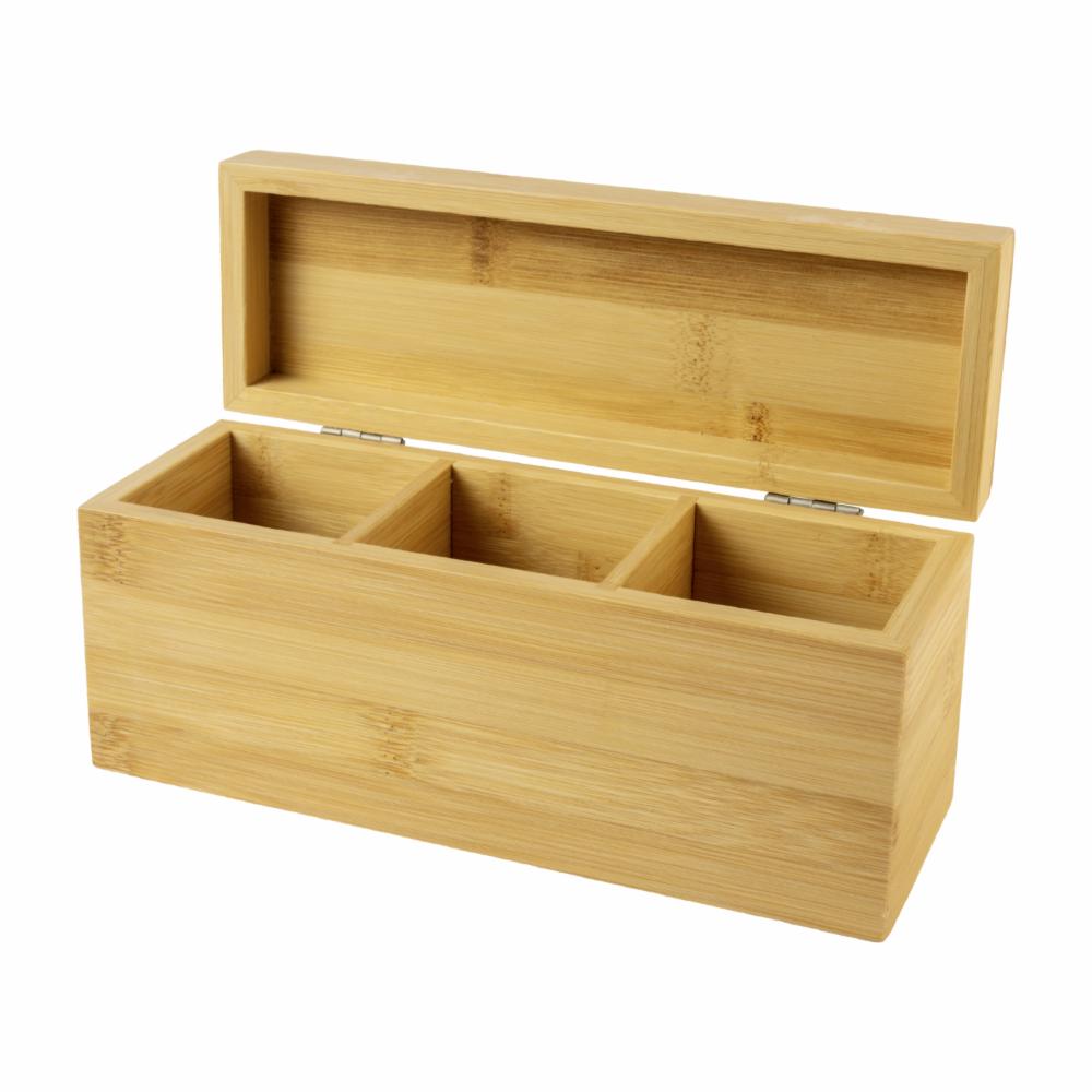 Caja Para Té Con 3 Divisiones FUZHOU JINQINGYUN Mediana - Imagen 2