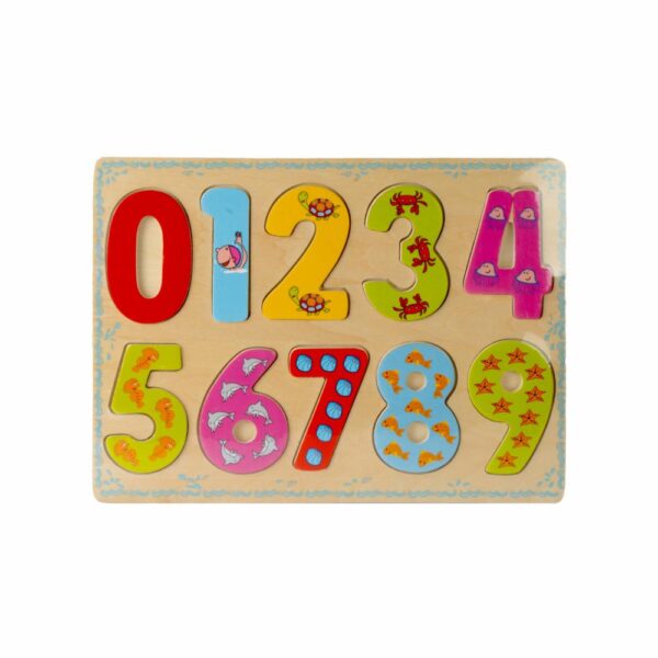 Rompecabezas De Números TOP BRIGHT Para Niños